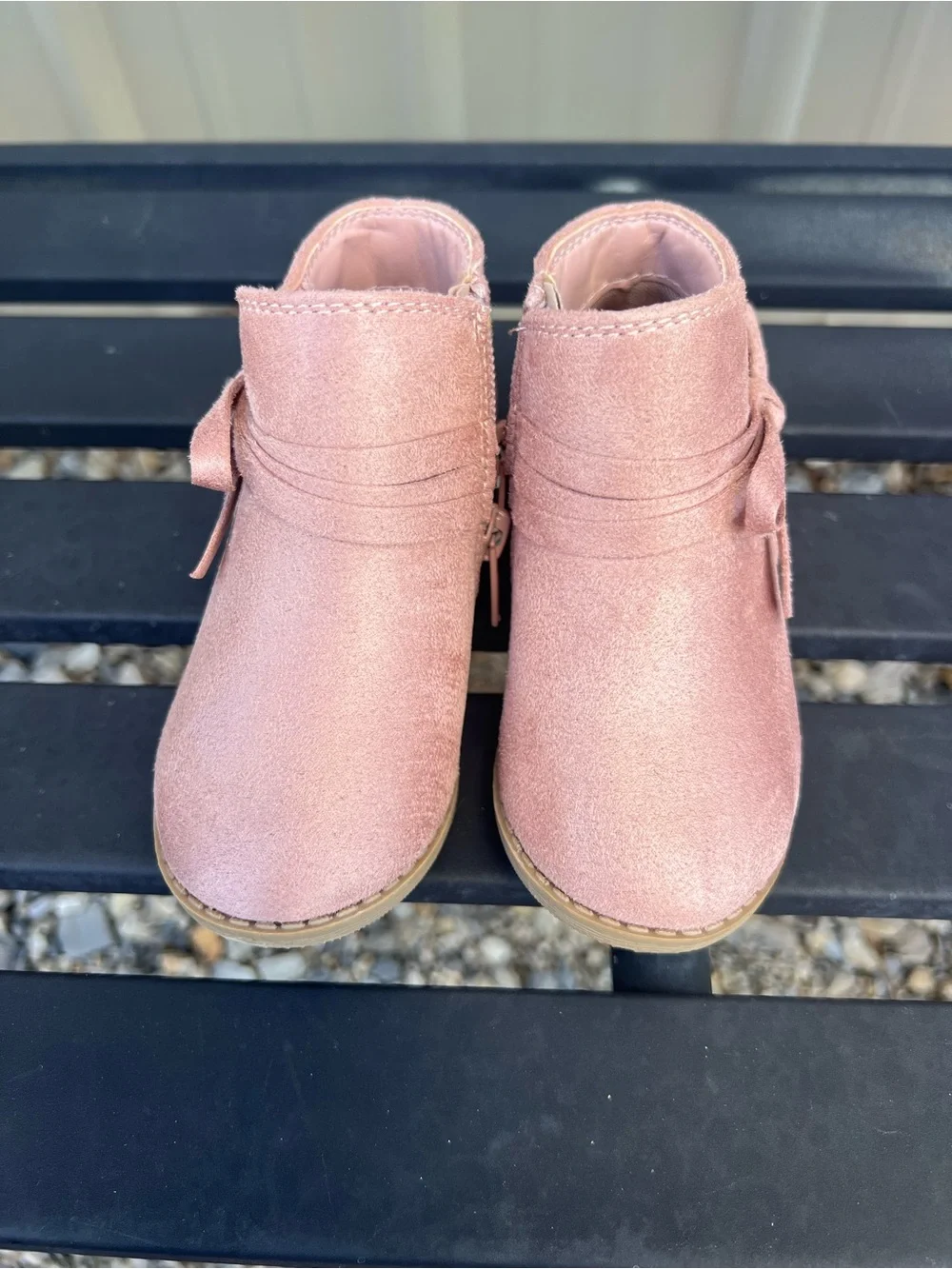 Unr8ed Blush-Pink Ankle Boots Size 6